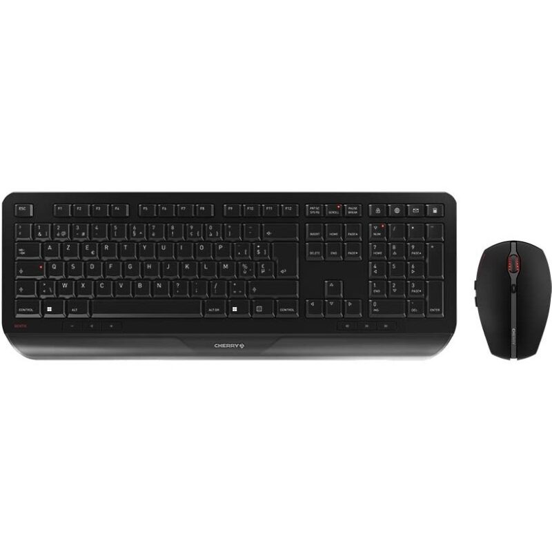 "Cherry Desktop GENTIX [CH] Wireless black Schweiz"