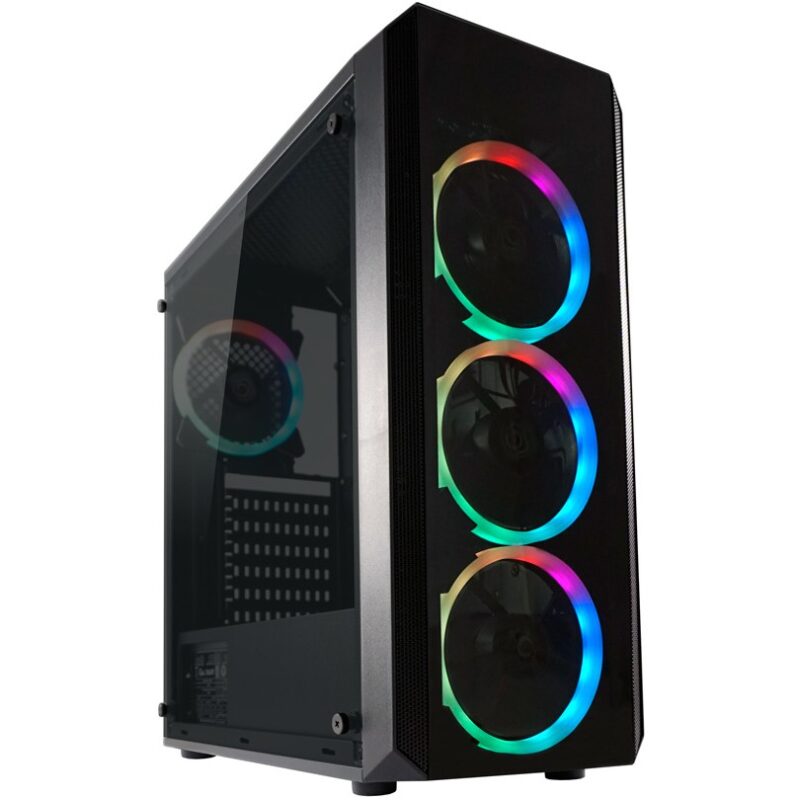"Midi LC-Power 703B Quad-Luxx - ATX Gaming-Gehäuse"