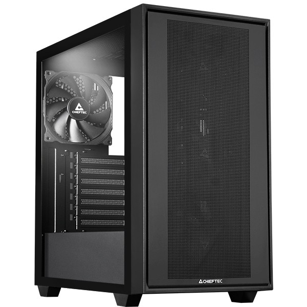 "Midi Chieftec Gamer Series Night Hunter GS-03B-BLK-OP black"