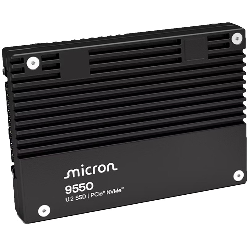 "Micron 3.2TB 9550 NVMe U.2 SSD"