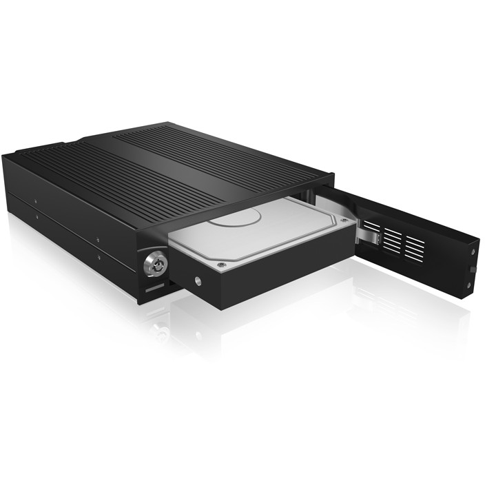 "IB-170SK-B 5.25Zoll Frontblende Schwarz Laufwerksschacht-Konsole"