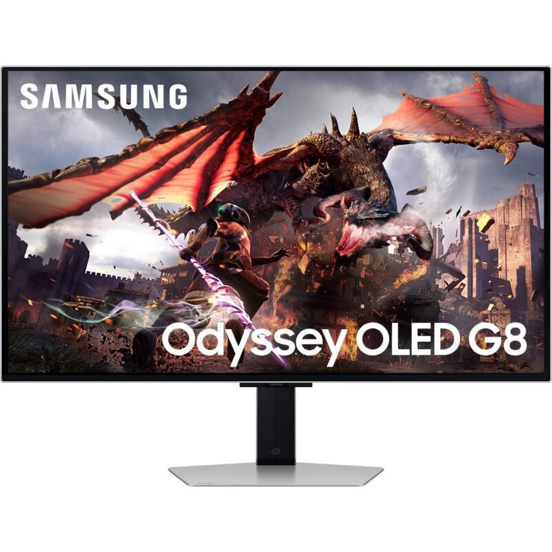 "80cm/32"" (3840x2160) Samsung Odyssey OLED G8 S32DG800SU 16:9 4k 0,03ms 240Hz 2xHDMI DP USB Speaker Black"