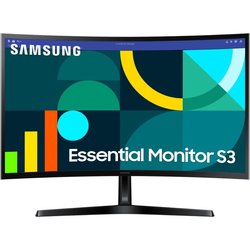 "68,6cm/27"" (1920x1080) Samsung S27D366GAU 16:9 FHD VA Curved 4ms 100Hz VGA HDMI Black"