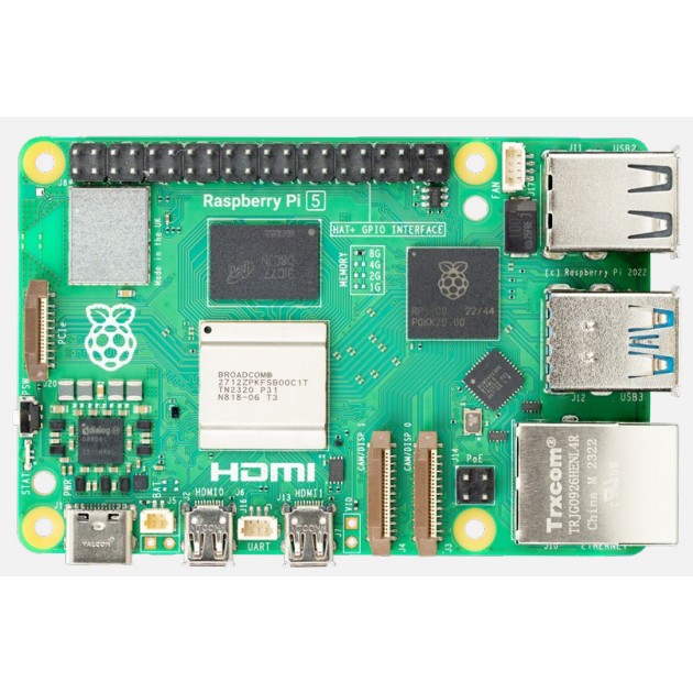 "Board Pi 5 Model B 8 GB RAM"
