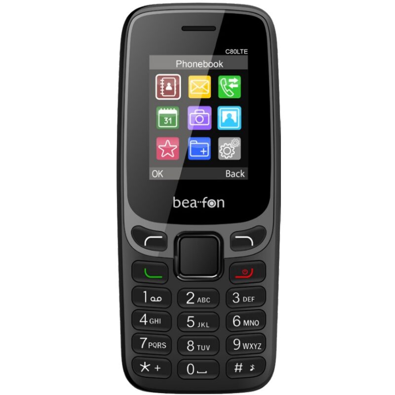 "Bea-Fon C80 LTE schwarz"