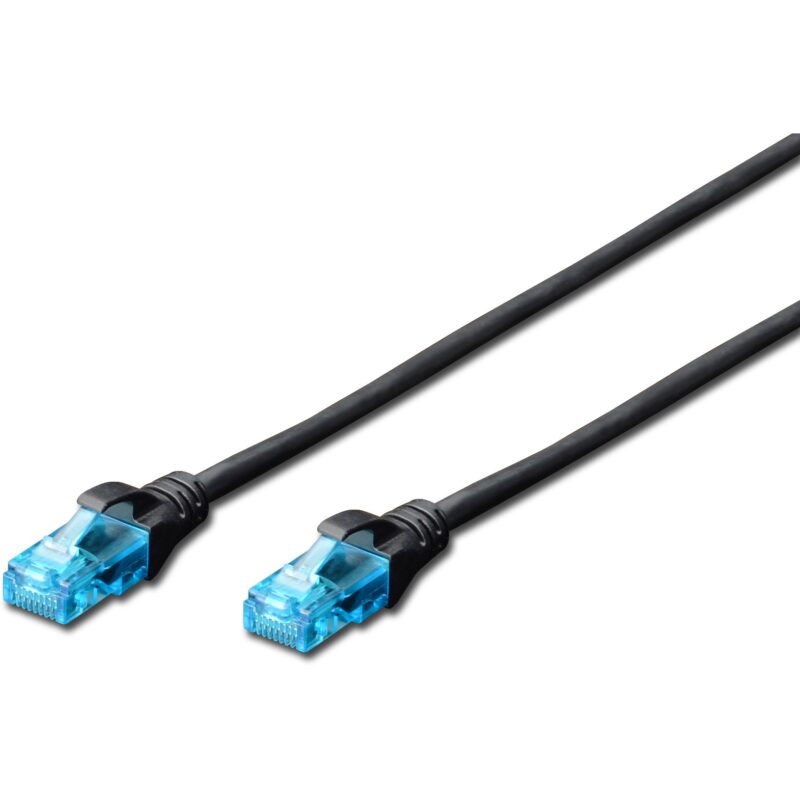 "DIGITUS CAT 5e U/UTP Patchkabel, 10m, blau"