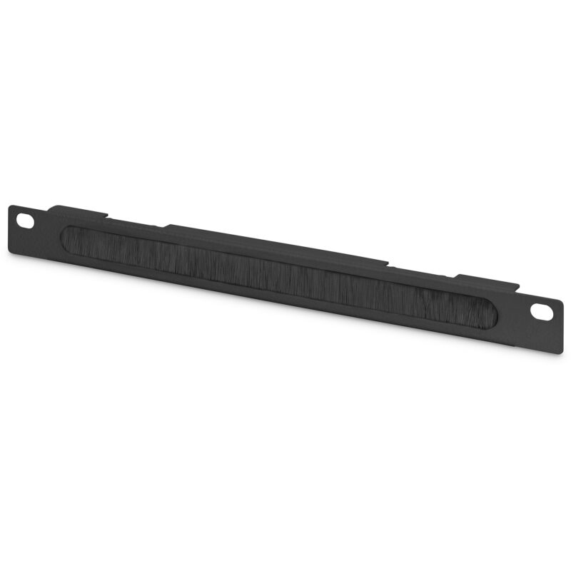 "DIGITUS 254mm (10"") 0.5HE Kabelzuführung schwarz"