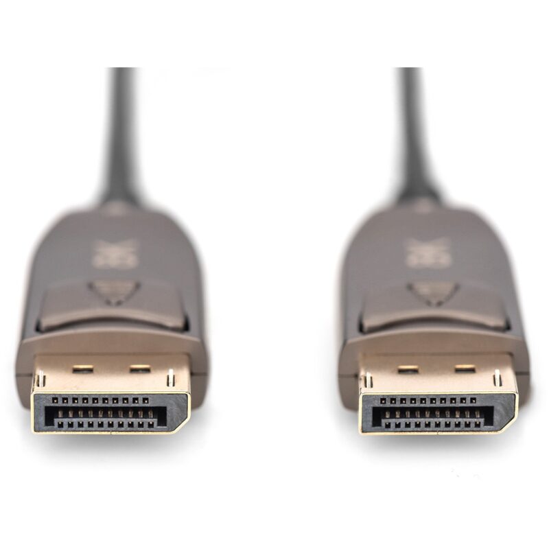 "DIGITUS DisplayPort AOC Hybrid Glasfaserkabel, UHD 8K, 20m" – Bild 3
