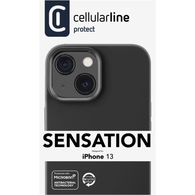 "Cellularline Case SENSATION f. iPhone 13. black" – Bild 5