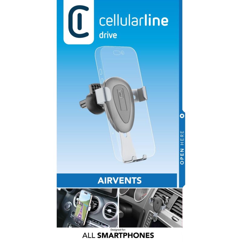 "Cellularline Slide - Universal In Car Holder BLACK"