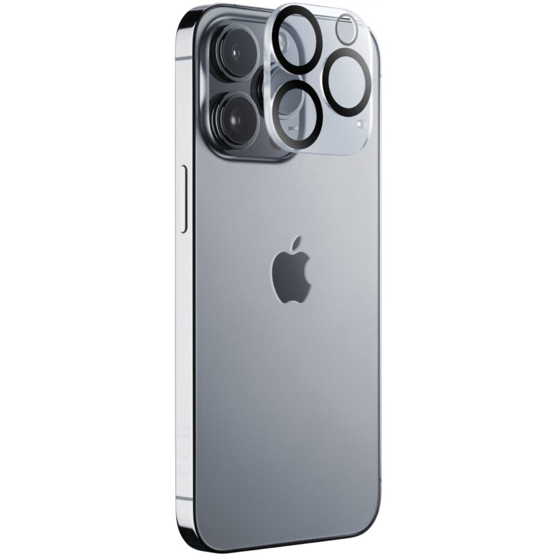 "Cellularline Camera Lens Protection iPhone 15 Pro / Max Clear" – Bild 4