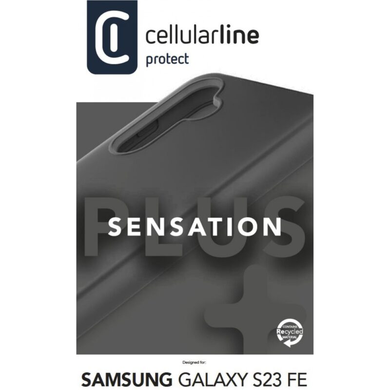 "Cellularline Sensation Case fr Samsung S23 FE Black" – Bild 3
