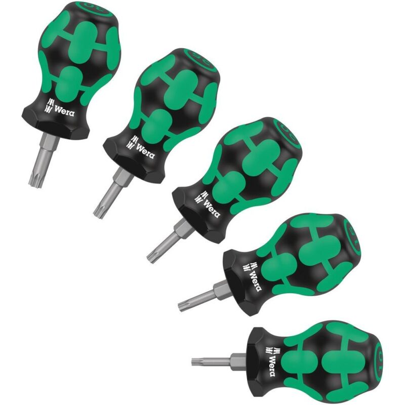 "Wera Stubby Set TX 1 Schraubendrehersatz TORX«"