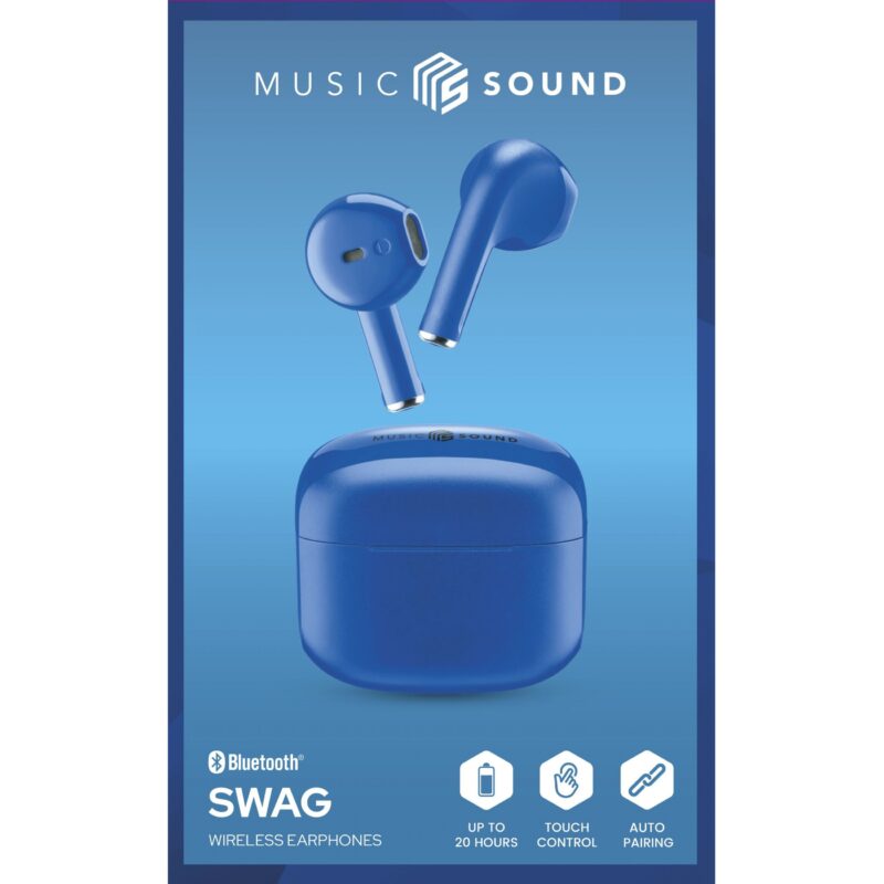 "Cellularline SWAG BT Kopfhrer MS Blau" – Bild 3