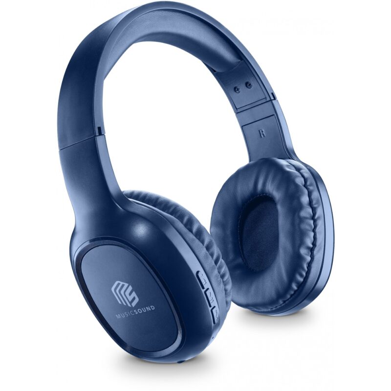 "Cellularline Music & Sound Bluetooth Headphone BASIC Blue"