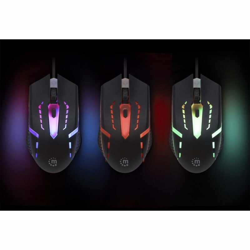 "MANHATTAN Gaming Maus RGD LED 1500 dpi Links-& Rechtshänder" – Bild 7