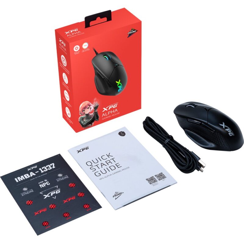 "Gaming Maus XPG ALPHA schwarz retail" – Bild 6