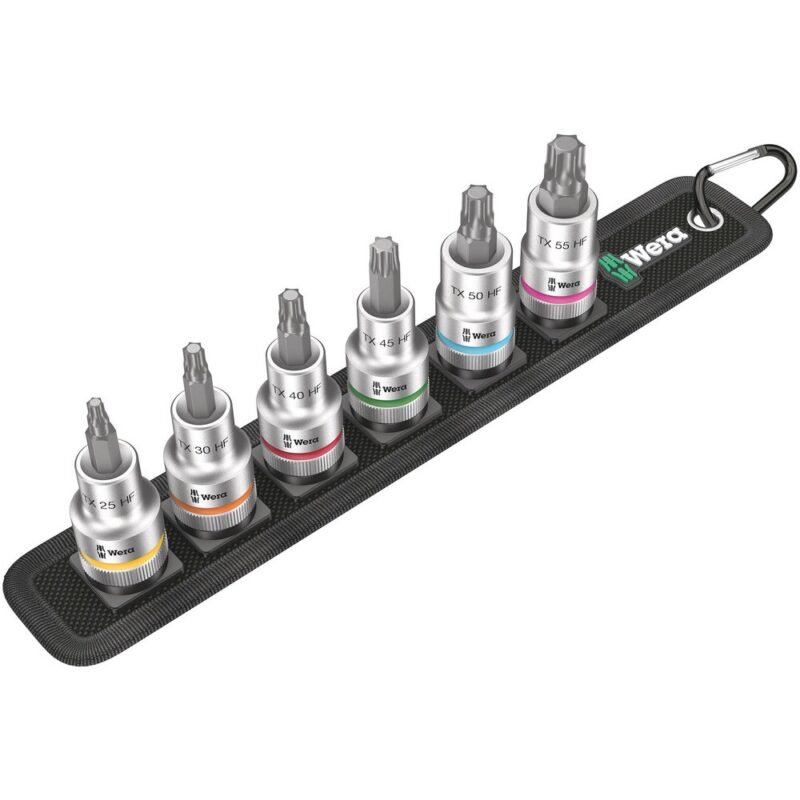 "Wera Belt C 3 TORX HF Zyklop Bitnuss-Satz TORX mit Haltefunkt"