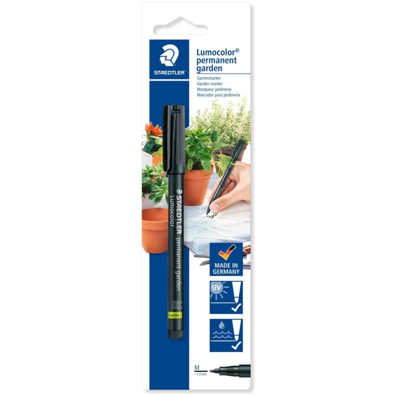 "STAEDTLER Gartenmarker Lumocolor M schwarz"