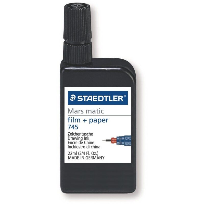"STAEDTLER Zeichentusche Mars matic 2Medien sw"