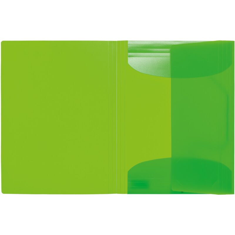 "HERMA Sammelmappe A4 neon grün Polypropylen 3St." – Bild 4