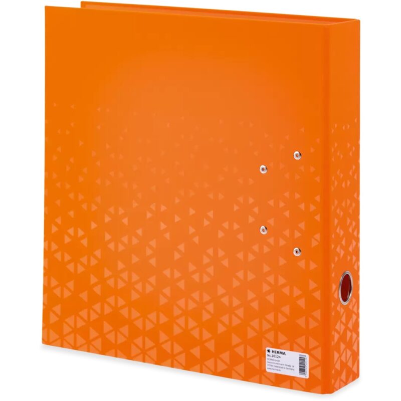 "HERMA Ordner A4 Karton Color Orange" – Bild 3