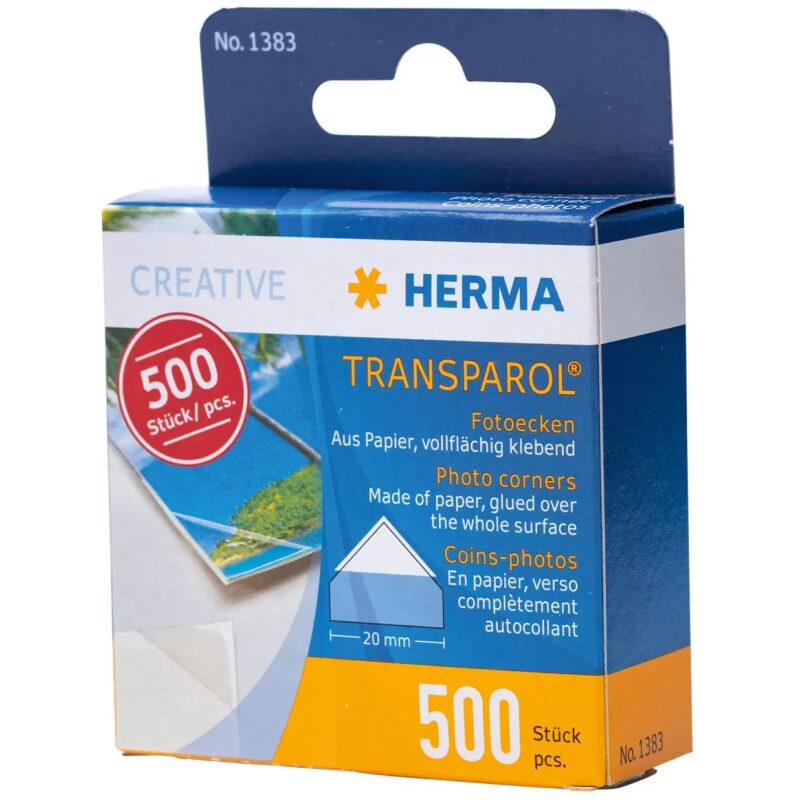 "HERMA Transparol Fotoecken 500 St."