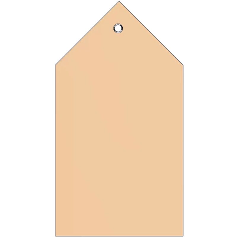 "HERMA Anhängez. 80x150 mm m. Kunststofföse Faltecken 250 St."
