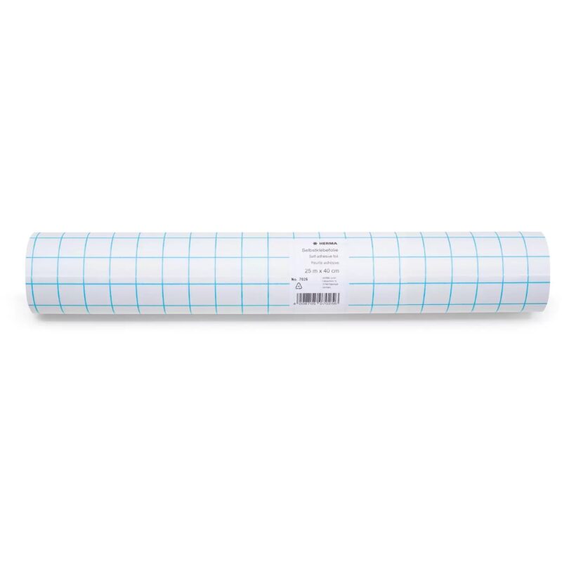 "HERMA Selbstklebefolie transparent glänzend 25 m 1 Rolle"