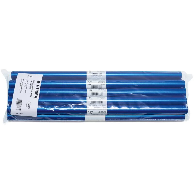 "HERMA Buchschutzfolie blau 2 m 1 Rolle" – Bild 4