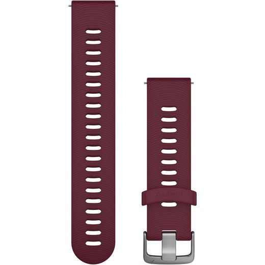 "Garmin Ersatzarmband 20mm Silikon Kirschrot"
