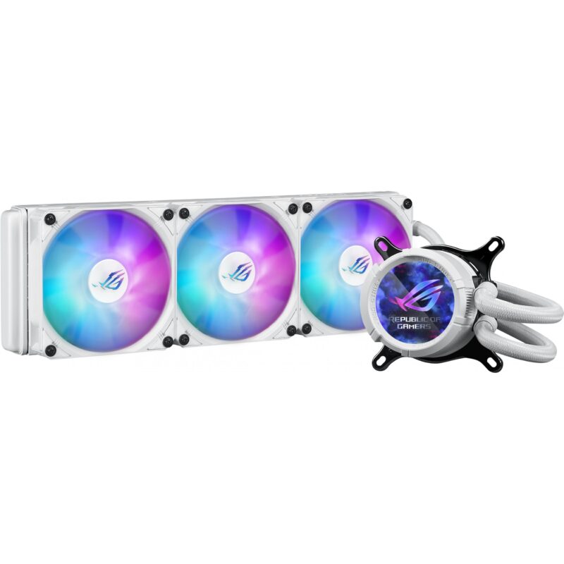 "K Asus WAK ROG STRIX LC III 360 ARGB LCD WHT"