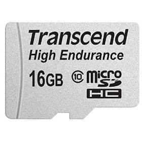 "CARD _Transcend Hochbelastbare - Flash-Speicherkarte (microHC/SD-Adapter inbegriffen) - 16 GB"
