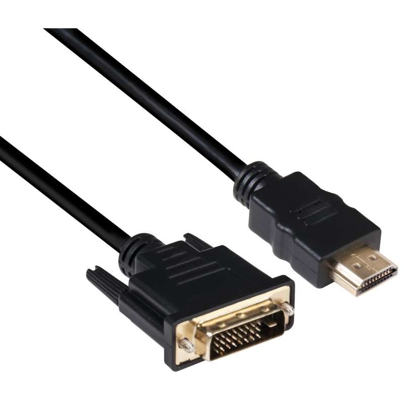 "Club3D Kabel DVI  HDMI 1.4 2m 4K30Hz St/St"