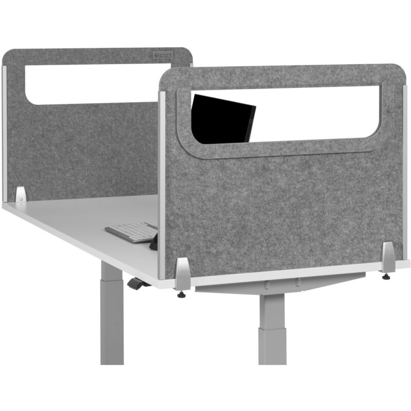 "BakkerElkhuizen BE Safety Screen Schutzwand Seite H60D60 inkl. Acryl-Fenster"