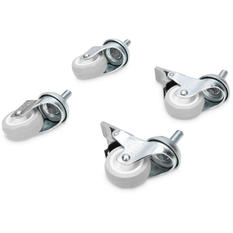 "DIGITUS Laufrollen 4x Rollen 2x feststellbar 250kg pro Rolle"